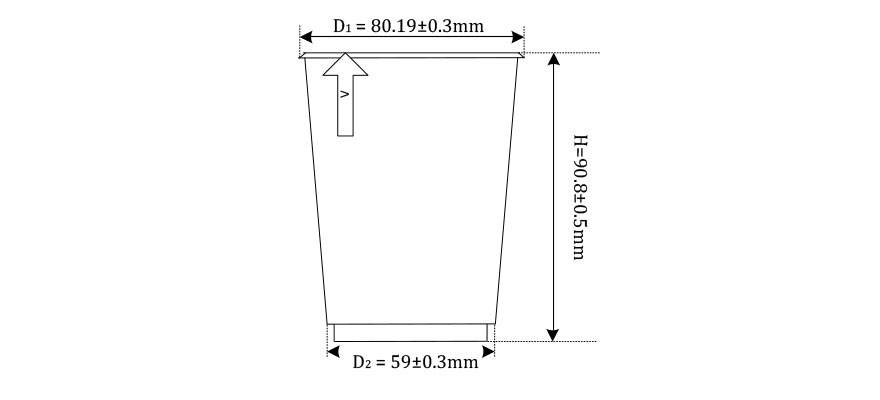 8oz Double Wall Dot